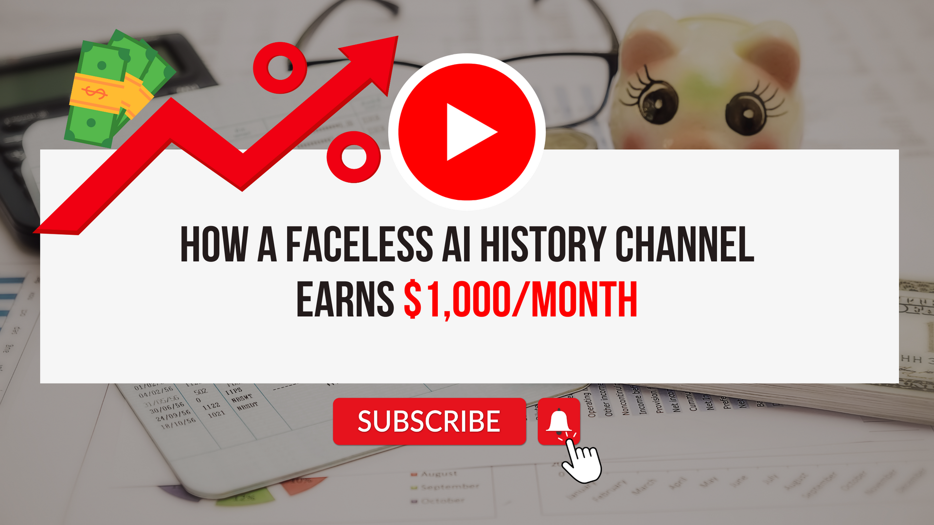 How a Faceless AI History Channel Earns $1,000/Month