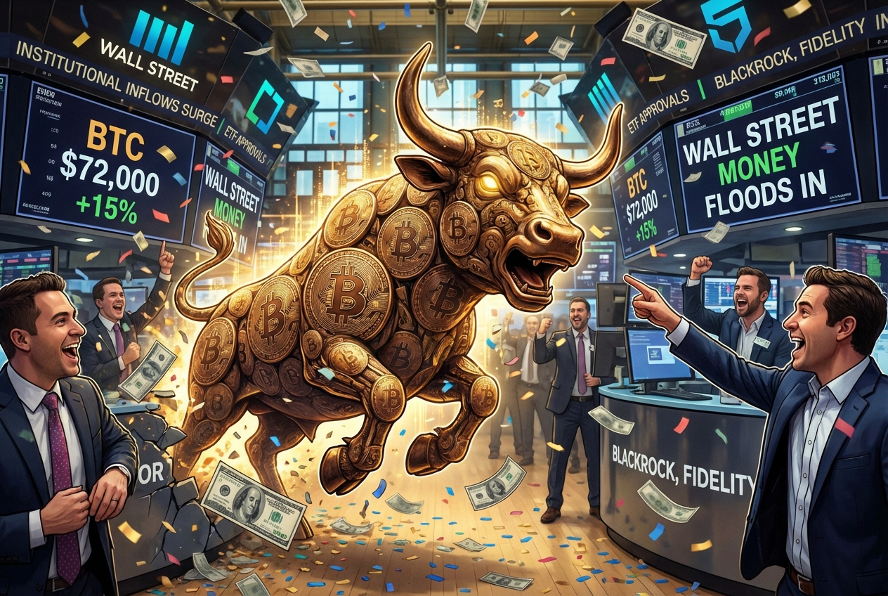 Bitcoin Roars Back as Wall Street Money Floods In—Is This the Start of the Next Big Crypto Run?