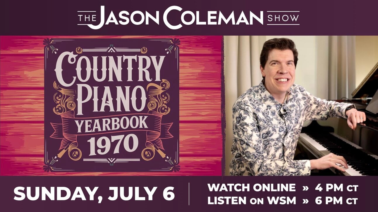 1970, here we come! 🎶 Join me for today's Country Piano concert
