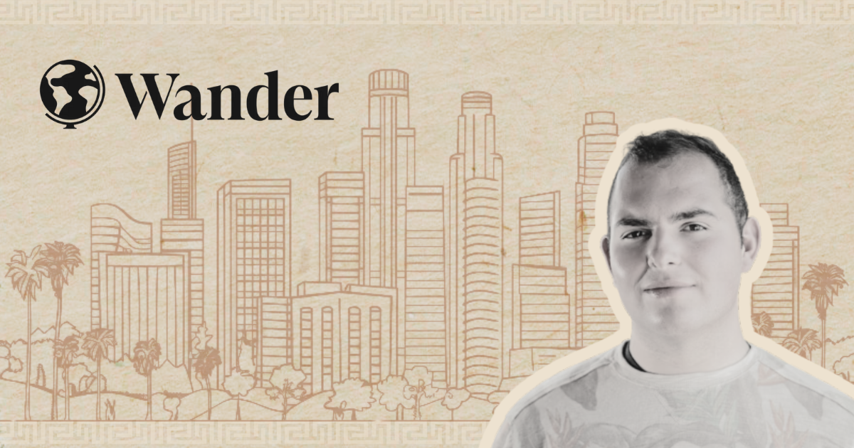 Zero to $80M in 4 years with John Andrew Entwistle of Wander