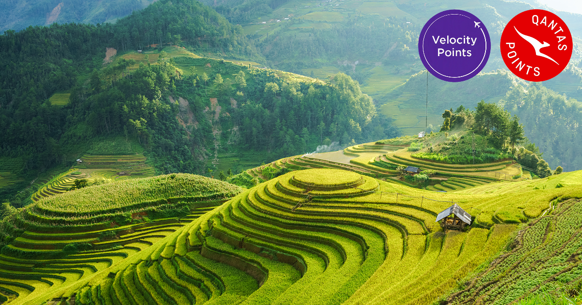 Vietnam from 43,000 Qantas Points