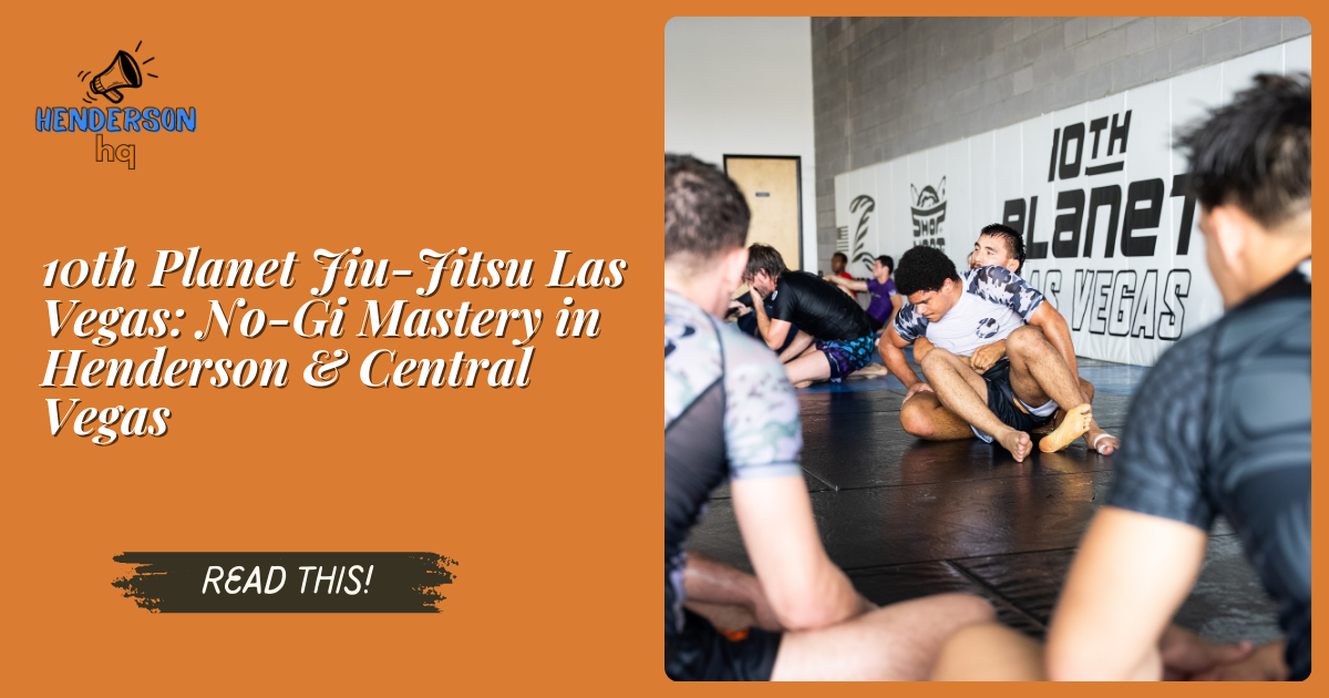 10th Planet Jiu‐Jitsu Las Vegas: No‐Gi Mastery in Henderson & Central Vegas