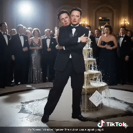 My first attempt of me "reaching for the stars"consisted of me spooning a cardboard cutout of Elon Musk 🫣