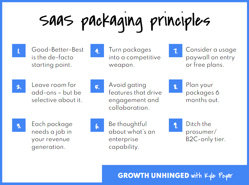Your guide to SaaS packaging 201