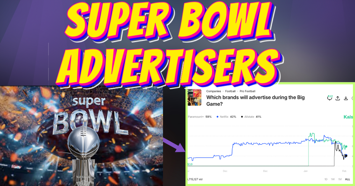 10X prediction market trade for the Super Bowl?