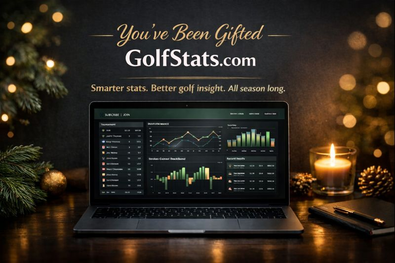🎄 Give the Gift of GolfStats.com