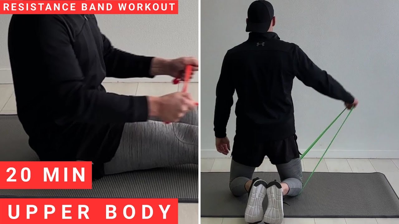 20 min - Upper Body - Resistance Band Workout