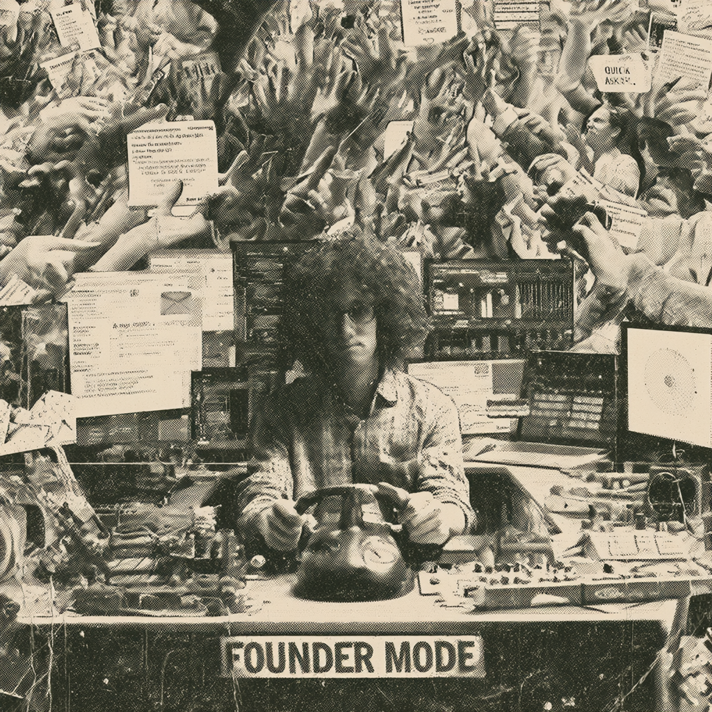 Founder Mode Got Hijacked — Plus: a Content Engine, the AI Polish Problem, and Ted Turner