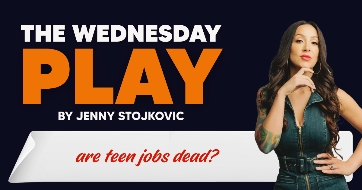 are teen jobs dead?