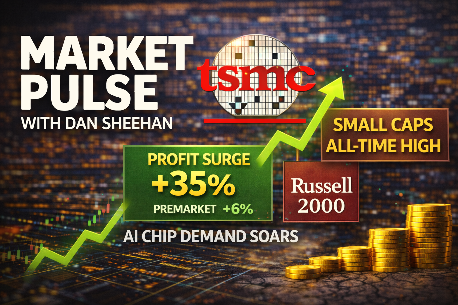 TSMC Shines, Russell 2000 Hits New High 