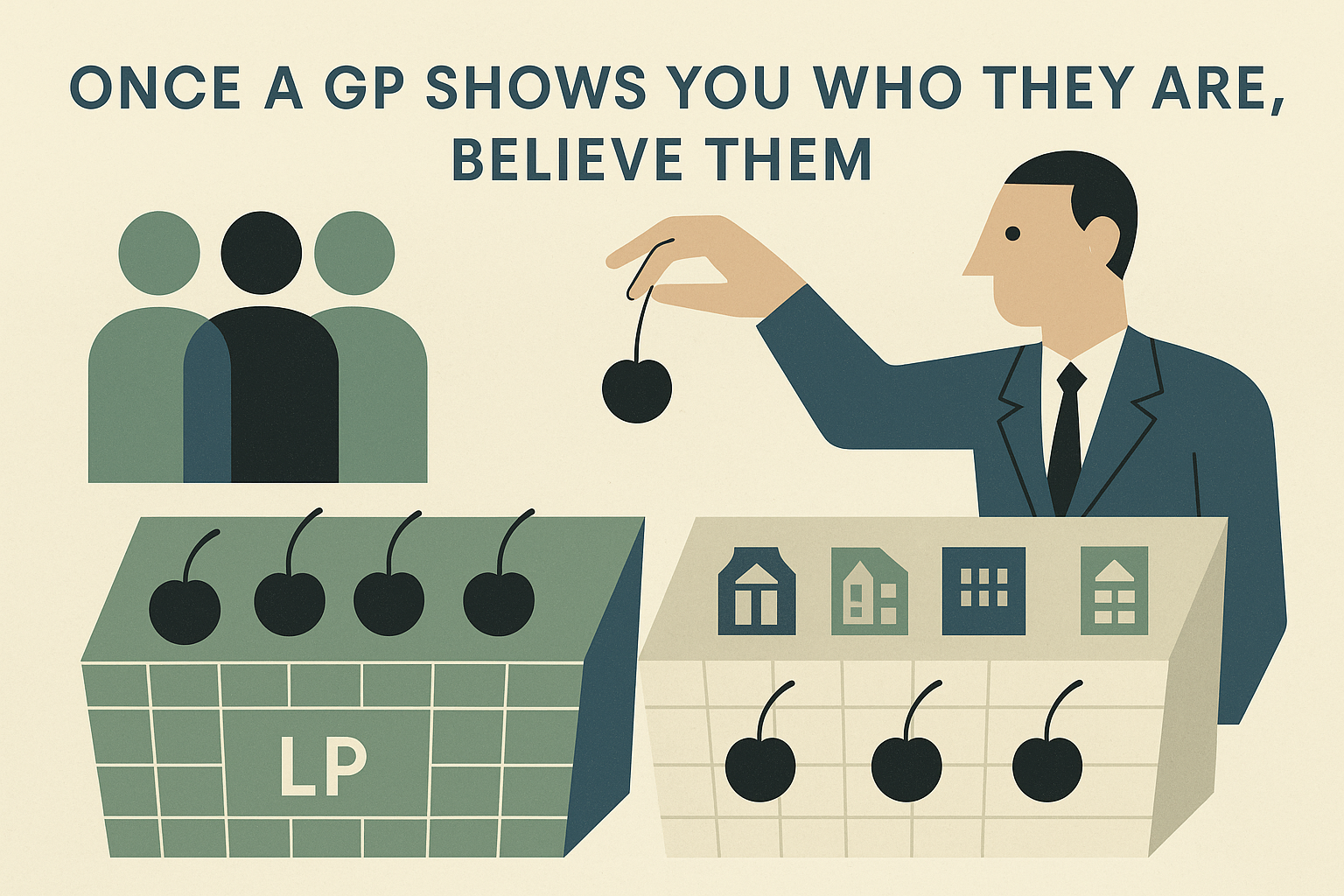 Once a GP shows you who they are, believe them