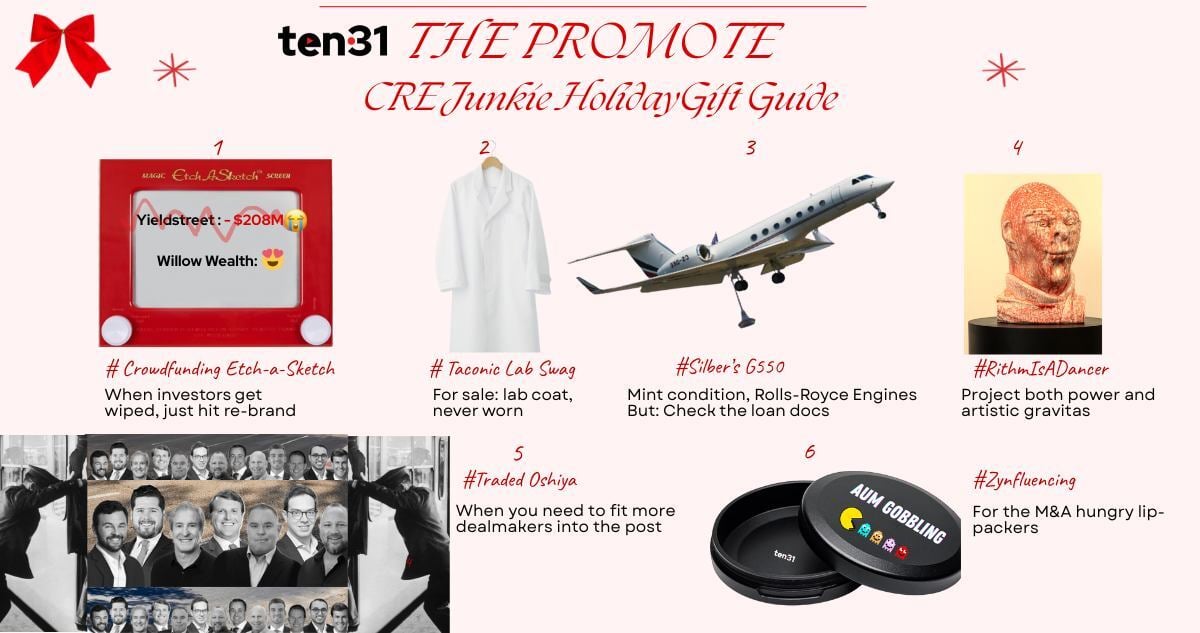A Random Walk Down 111 Wall Street & CRE Junkie Gift Guide