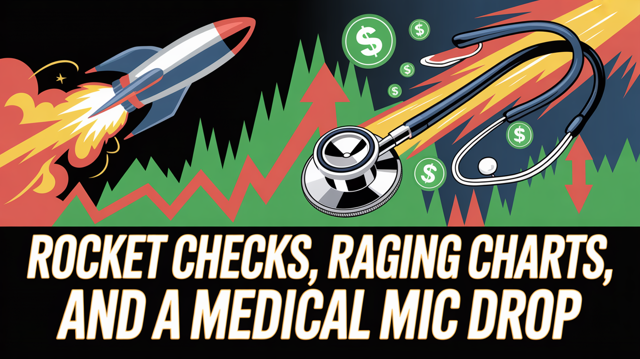 Rocket Checks, Raging Charts, and a Medical Mic Drop