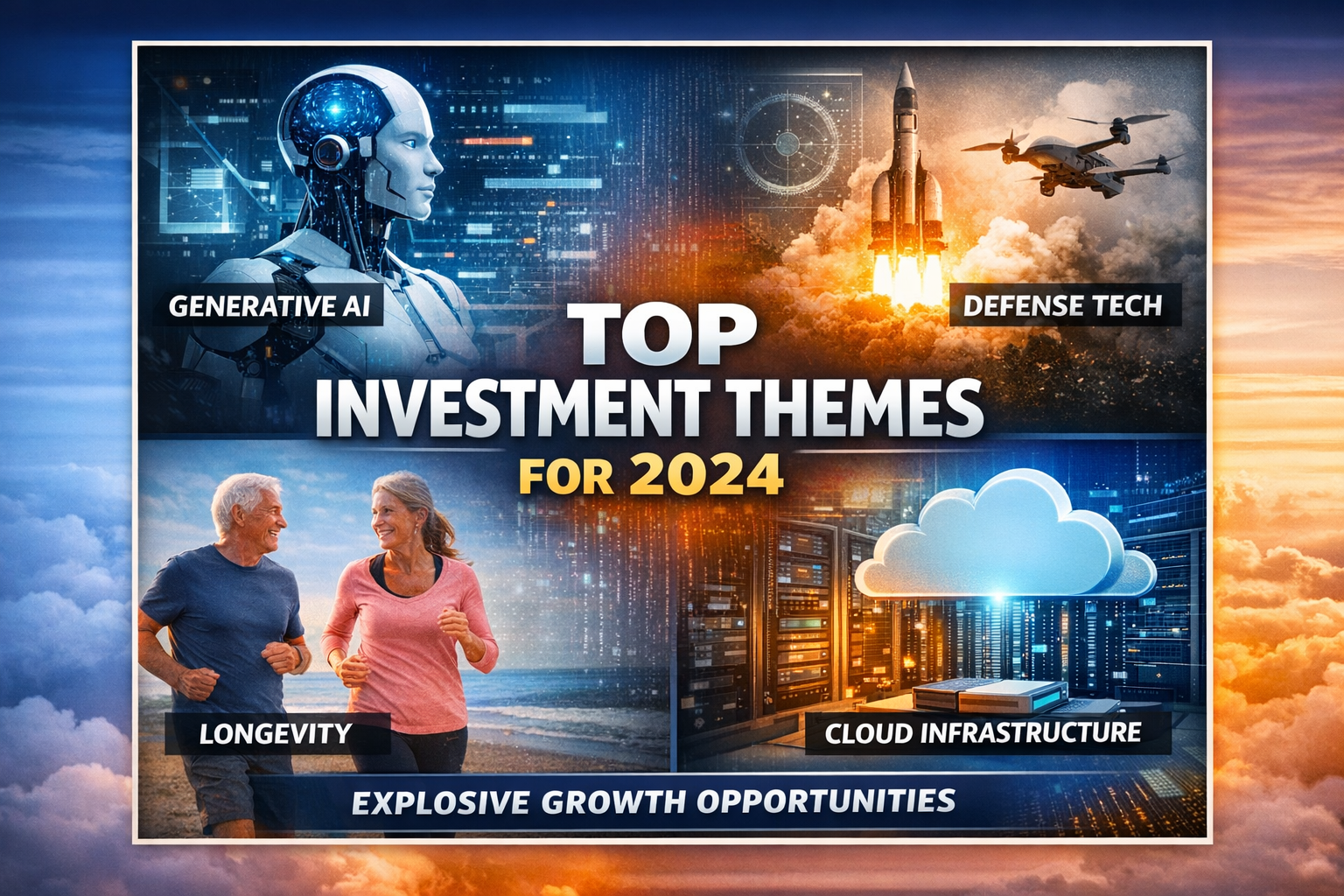 2024 Investment Themes: AI, Defense, Longevity & The Next Snowflake