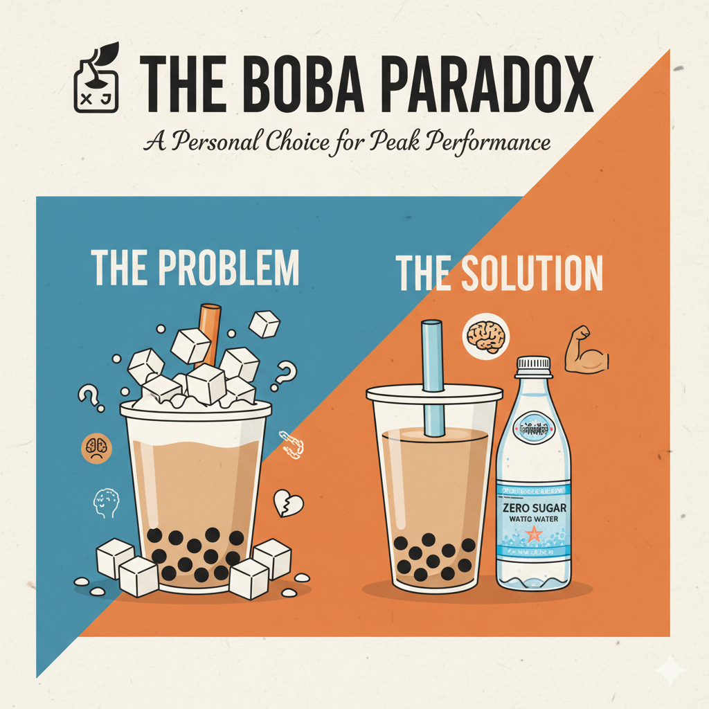 🧋 The Boba Paradox: A Personal Choice for Peak Performance
