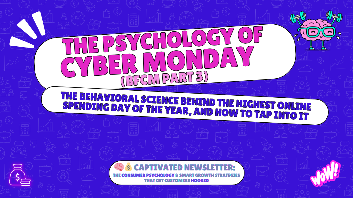🧠 The Psychology of Cyber Monday