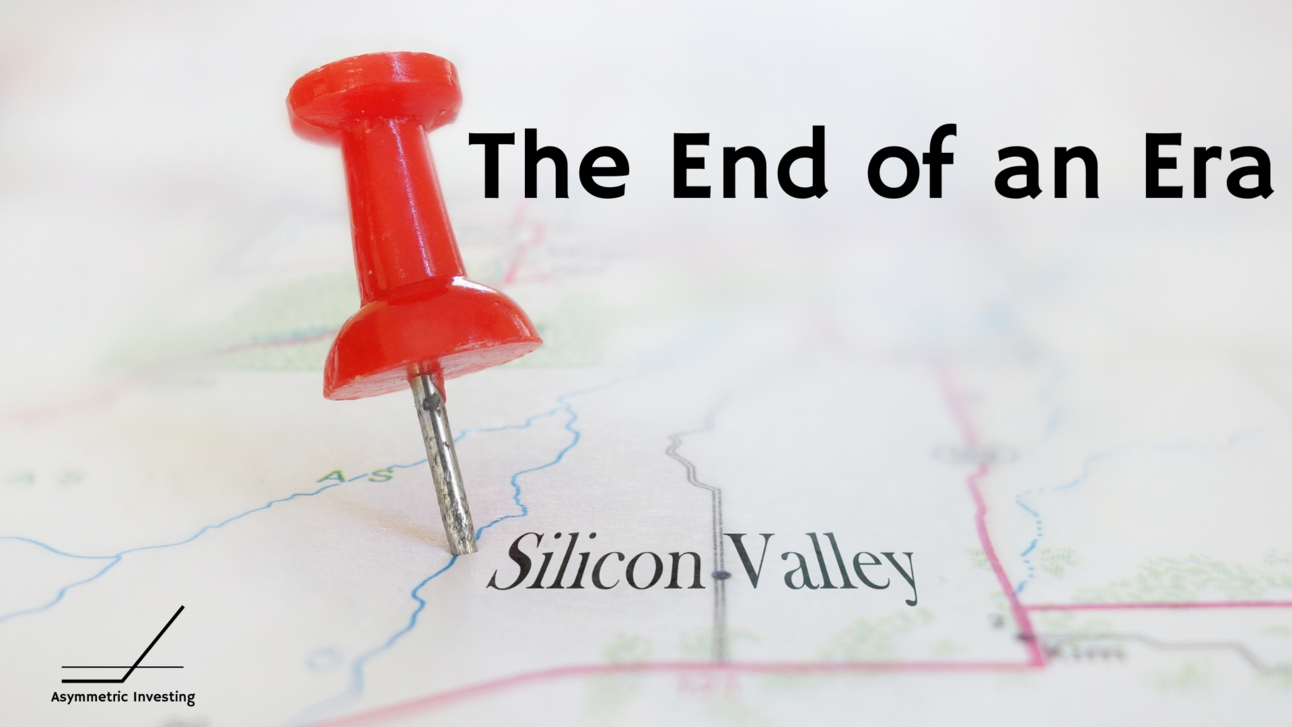 Artificial Intelligence & The End Of Silicon Valley's Money Factory