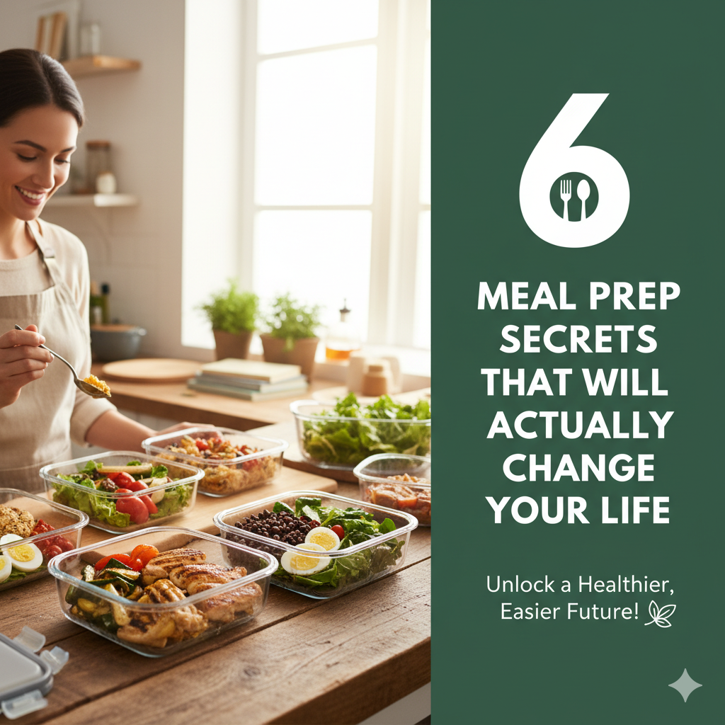 6 Meal Prep Secrets That Will Actually Change Your Life