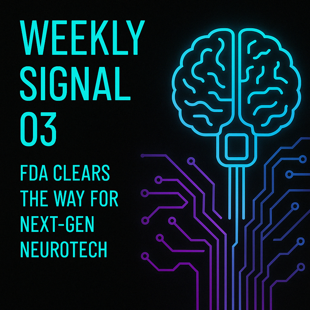 Weekly Signal: 03