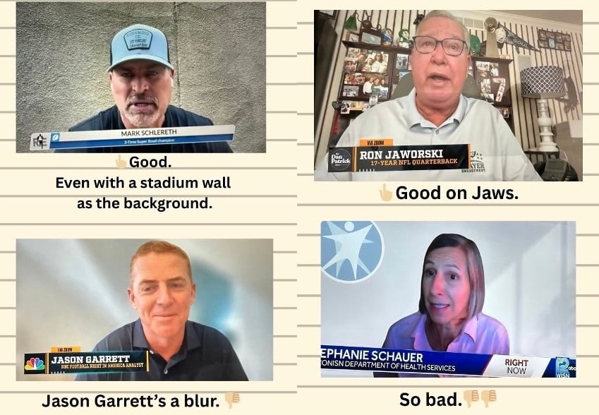 There's PR power in video backgrounds