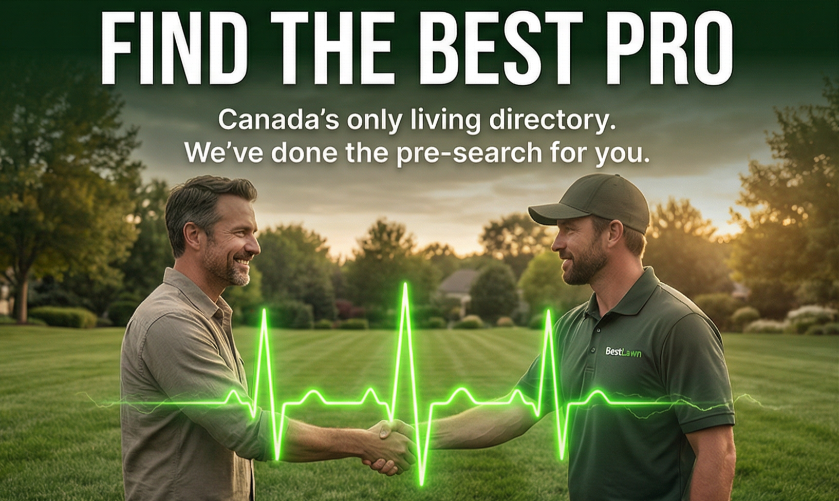 Find the best lawn care pro near you - oCanada's only living directory of active local operators!