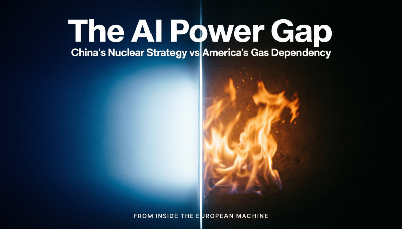 The AI Power Gap: China's Nuclear Strategy vs America's Gas Dependency