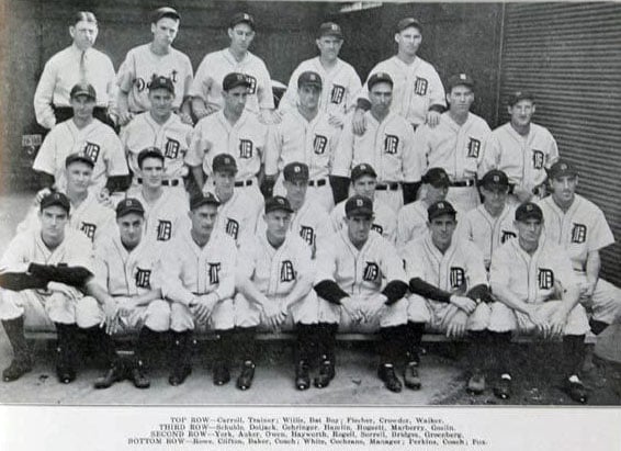 September 20 1934 Detroit Tigers vs New York Yankees