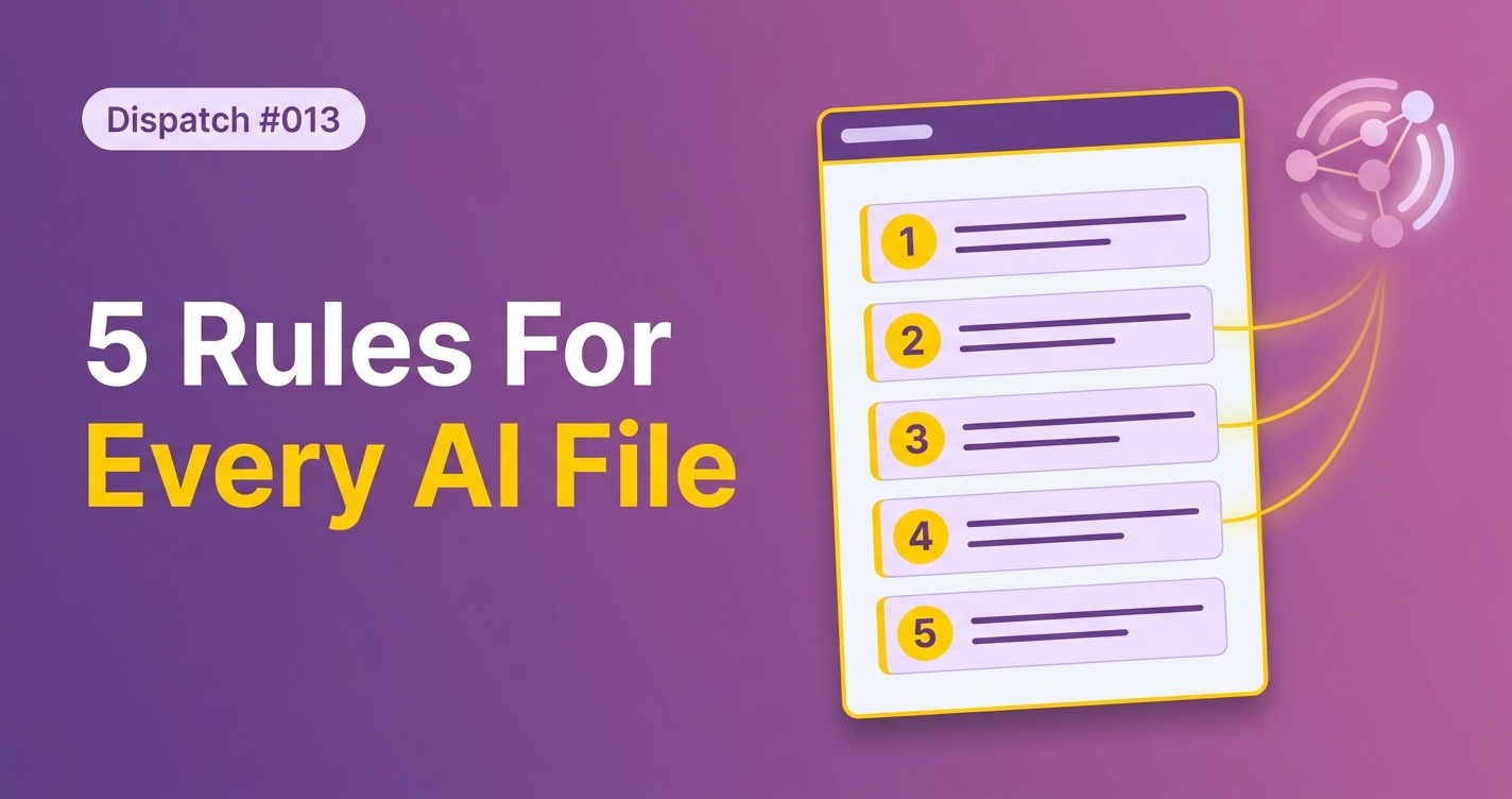 5 Rules That Turn "Be Professional" Into Actual AI Output Quality