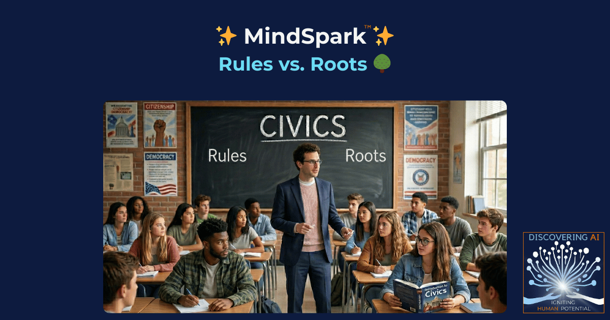 ✨ This Week’s MindSpark: Rules vs. Roots 🌳✨
