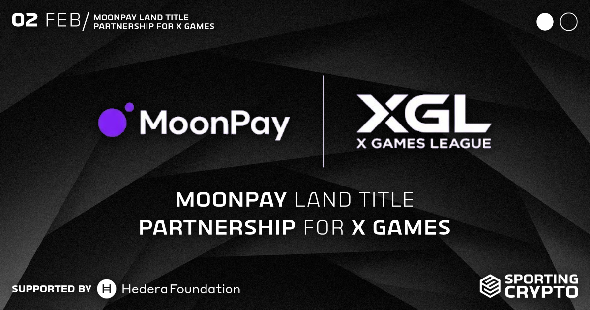 MoonPay Land Title Partnership for X Games
