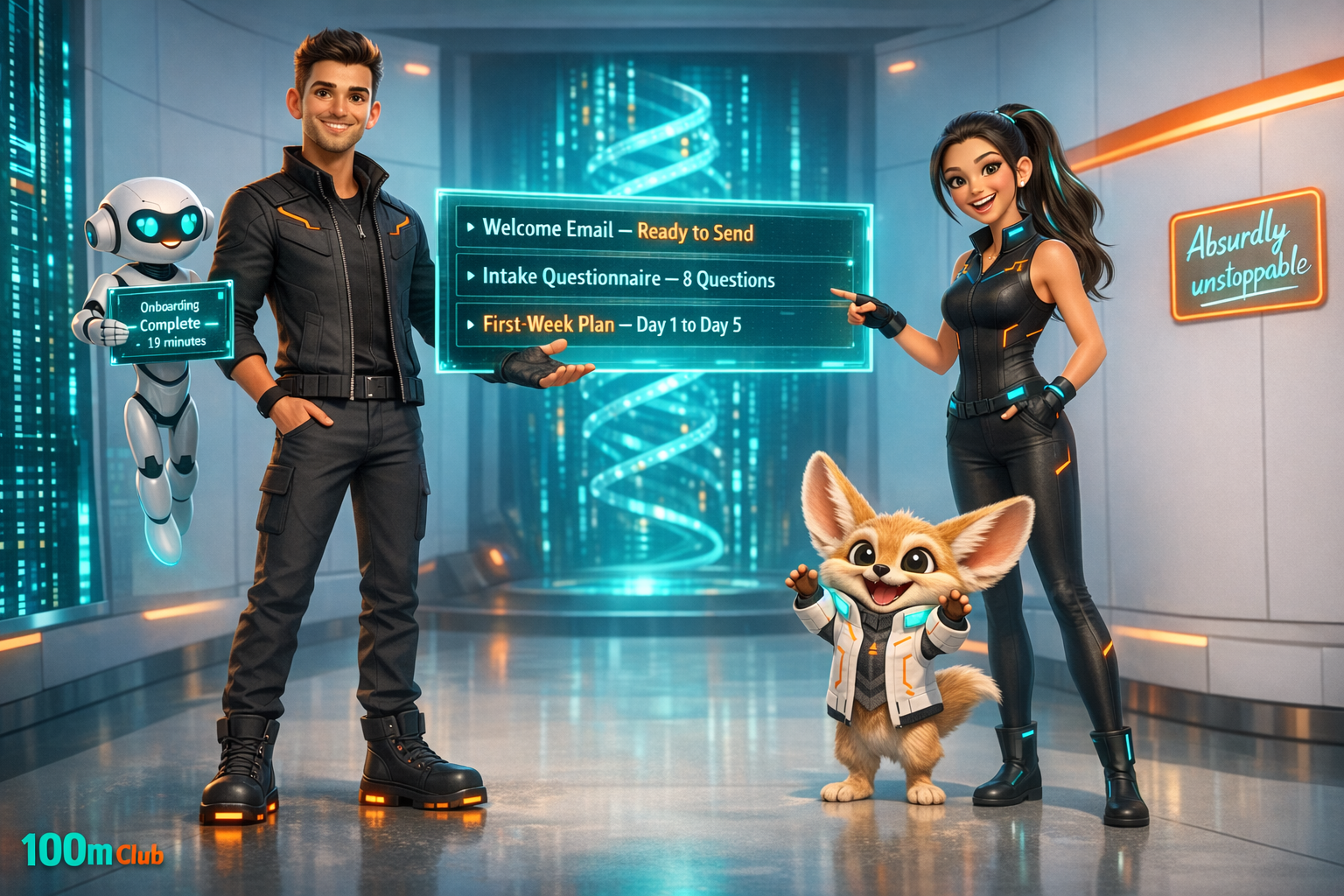 Onboard every new client in 20 minutes — automatically