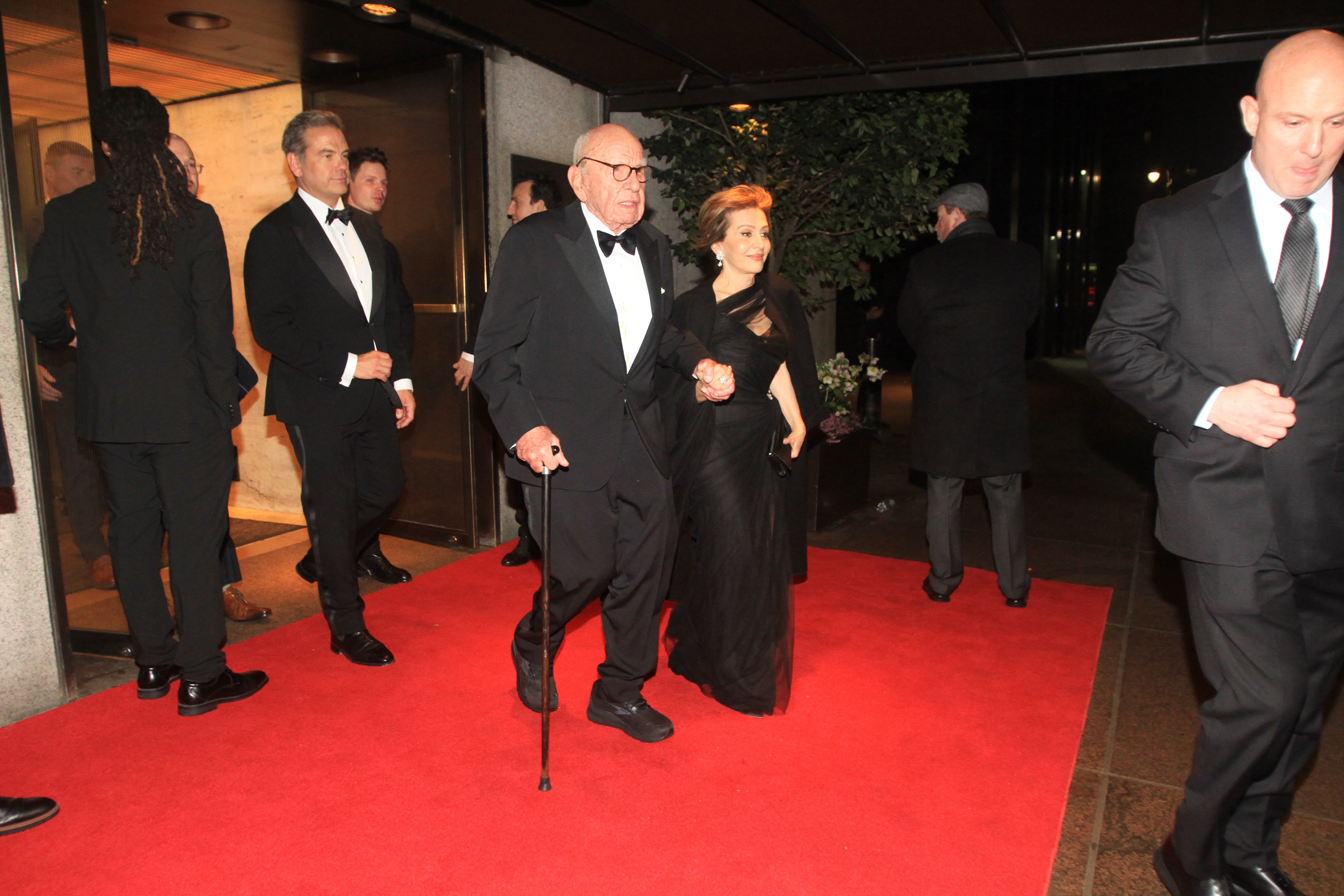 WORLD EXCLUSIVE PHOTOS: Rupert Murdoch’s 95th Birthday Party 