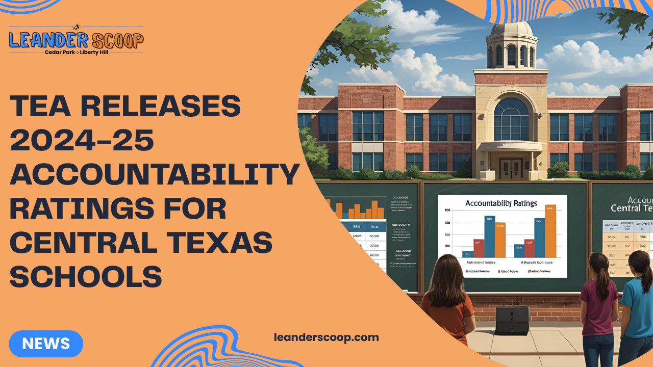 TEA releases 2024-25 accountability ratings for Central Texas schools