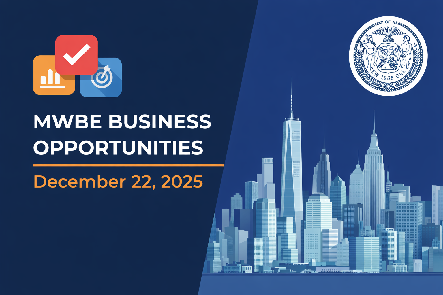 This Week’s NYC MWBE Opportunities