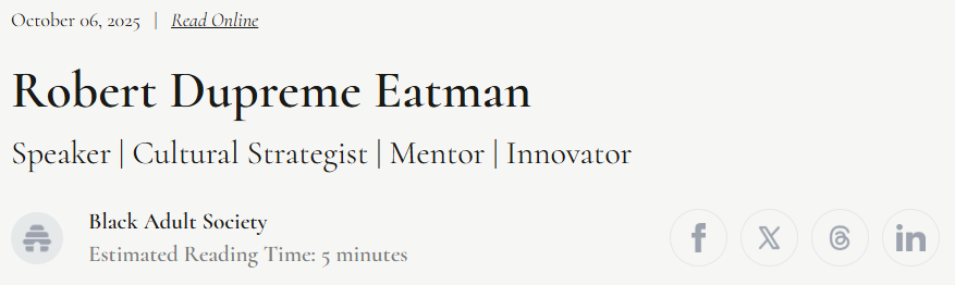 Robert Dupreme Eatman