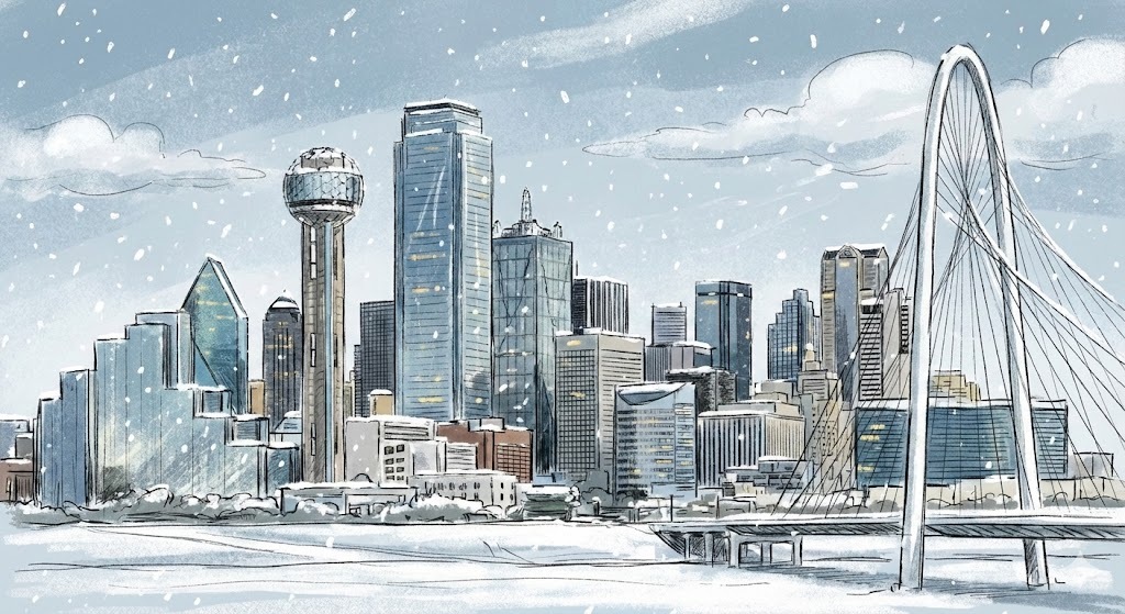 💧 Bundle up, Dallas 🥶