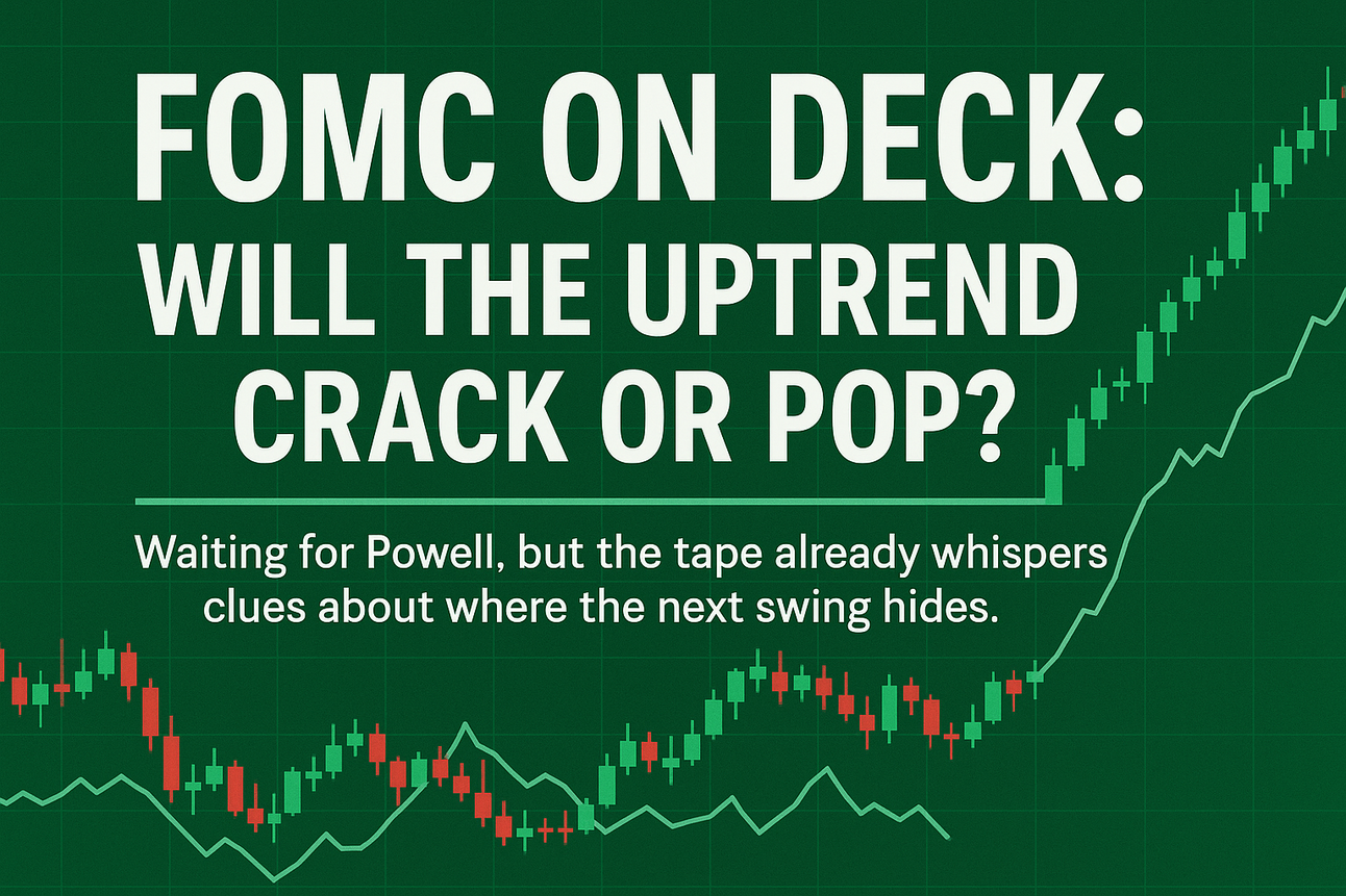 FOMC on Deck: Will the Uptrend Crack or Pop?