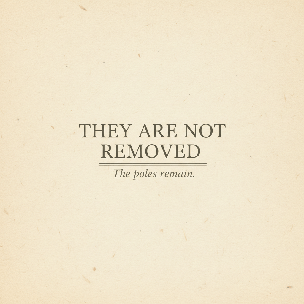 They Are Not Removed