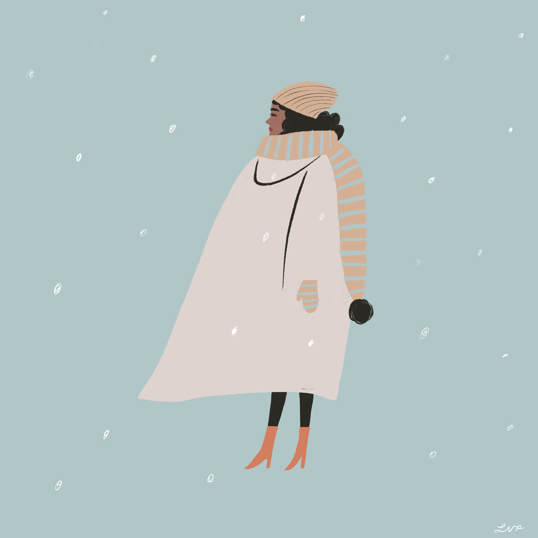 Great Illustrated Holiday GIFs by Libby Vanderploeg