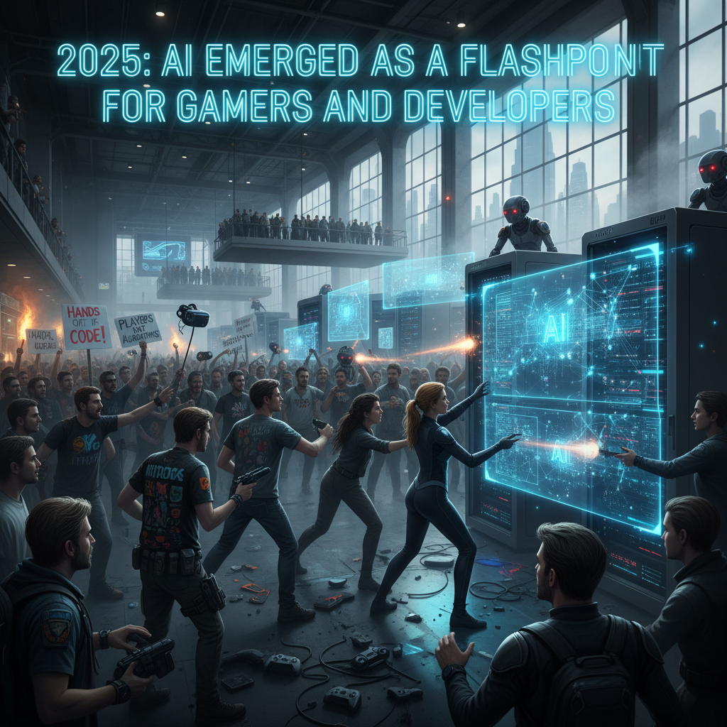 In 2025, AI Emerged as a Flashpoint for Gamers and Developers