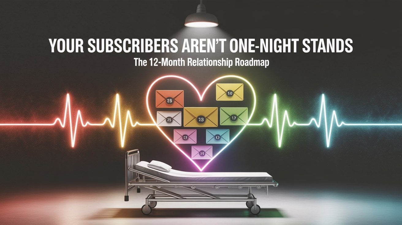 You're treating subscribers like hookups (and they can tell)