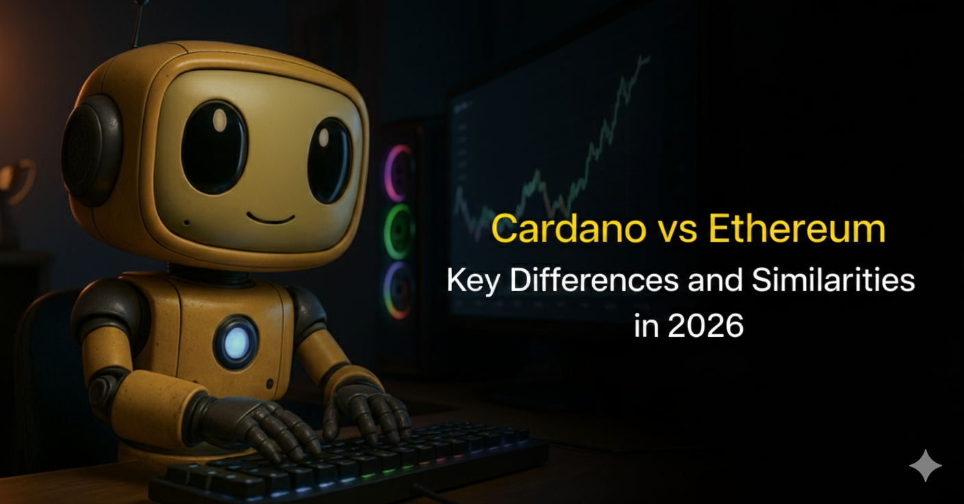 Cardano vs Ethereum - Key Differences and Similarities in 2026