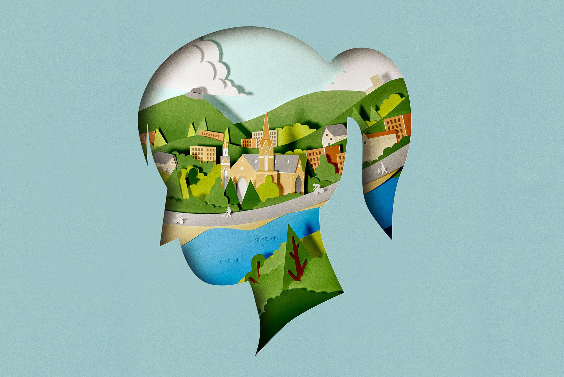 Cut Paper Campaign by Bomboland