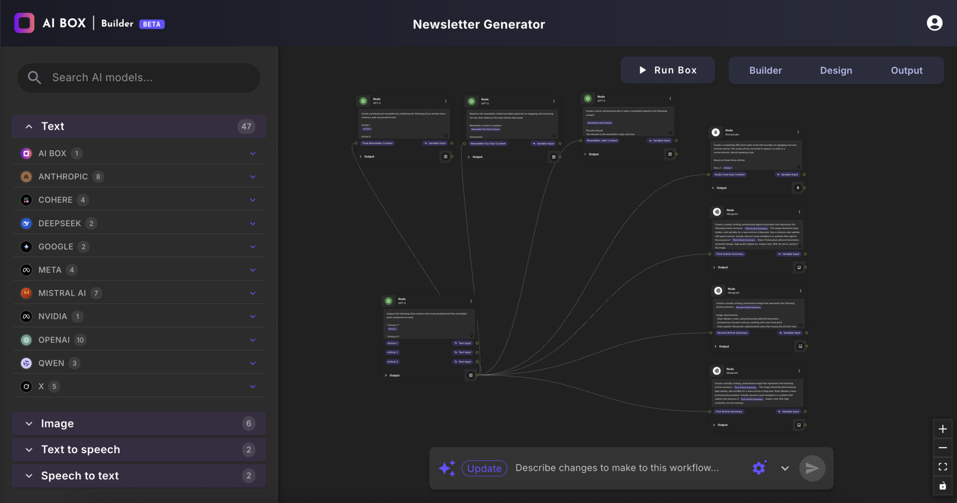 AI Box Launches New AI App Builder 