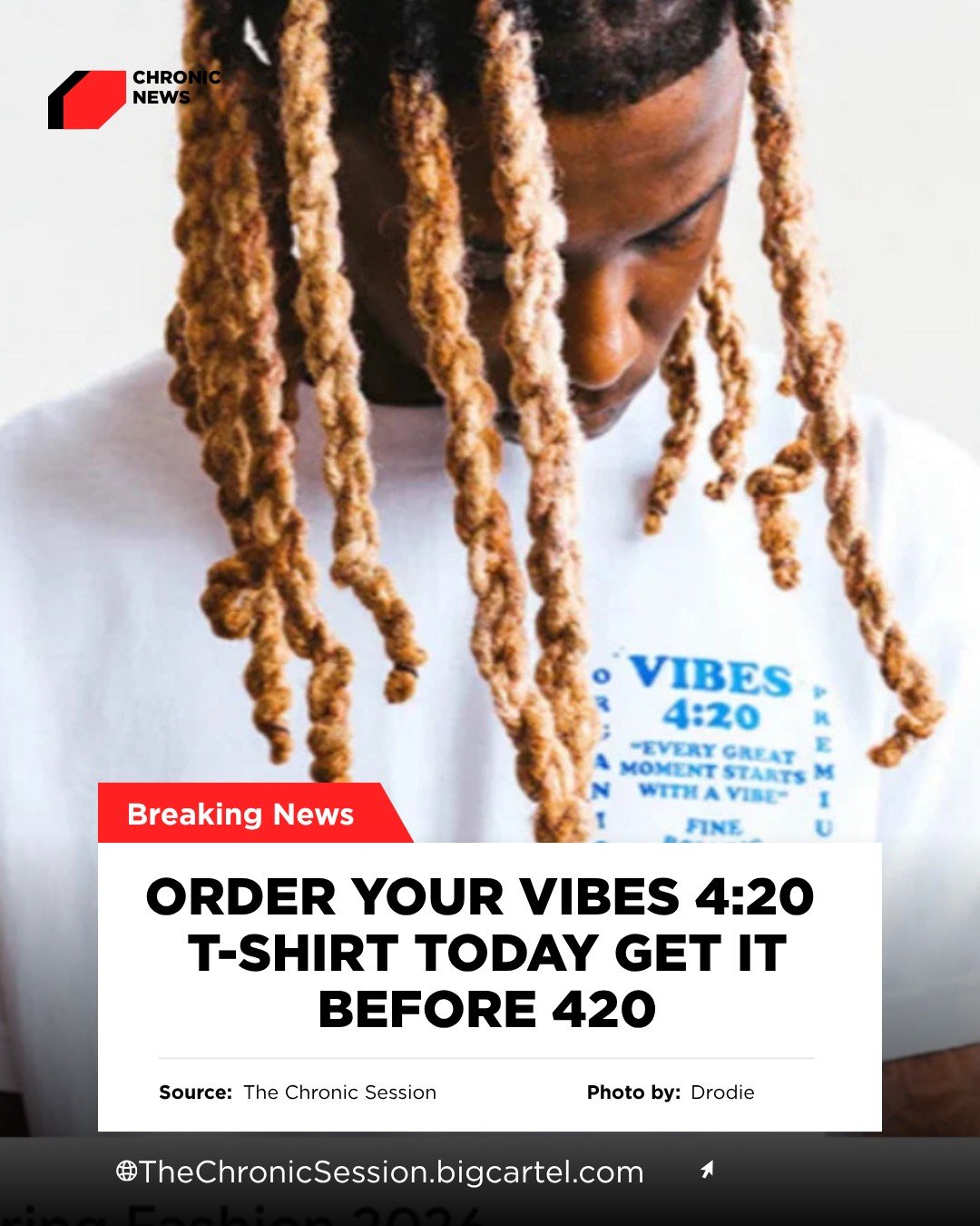 🌿 420 Ready: Grab Your VIBES T-Shirt