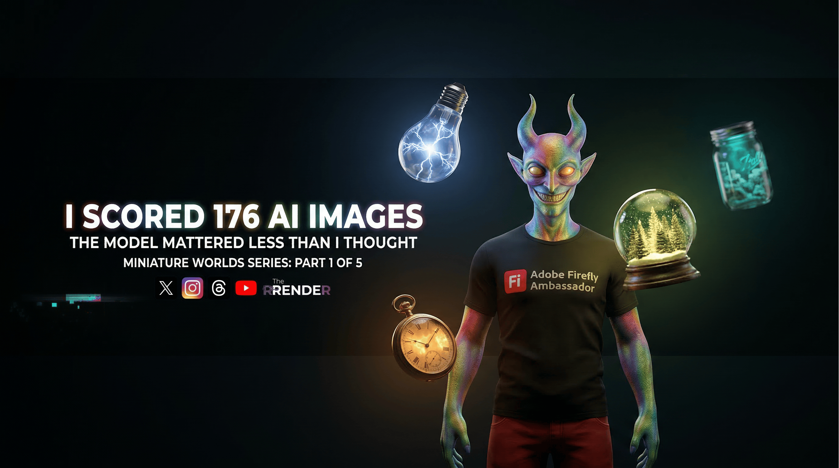 I Scored 176 AI Images. The Model Mattered Less Than I Thought.