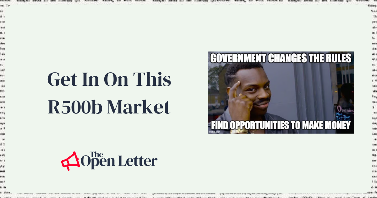 💉 Ready for a R500bn Injection?