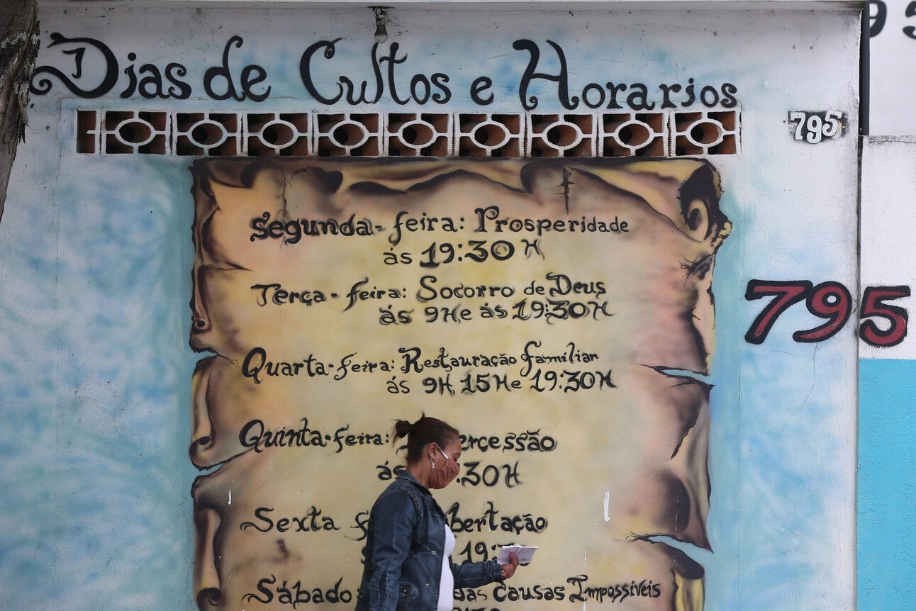 Evangelical churches pop up more and more across Brazil