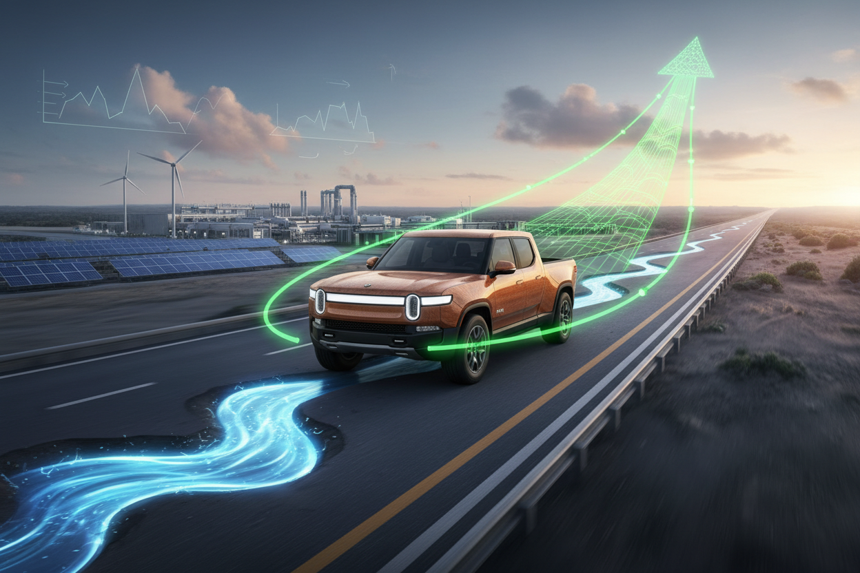 Rivian Defies Expectations With Smaller Loss — But a Shrinking Loan Signals a Strategic Shift