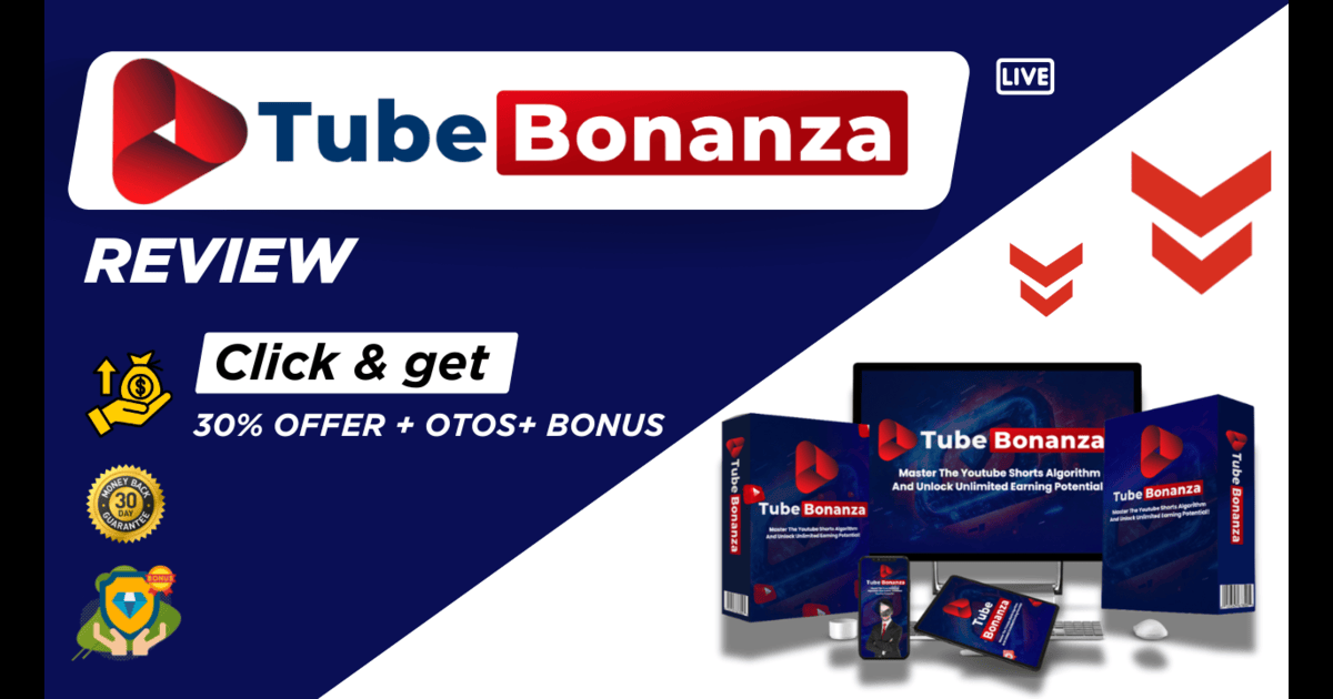 Tube Bonanza Review 2025 : 30% Offer Coupon ❘ All OTOs Bouns